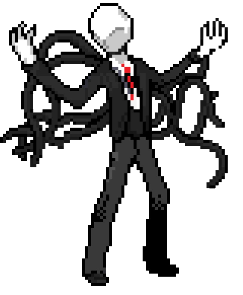 Slender Man Png Clipart PNG Image