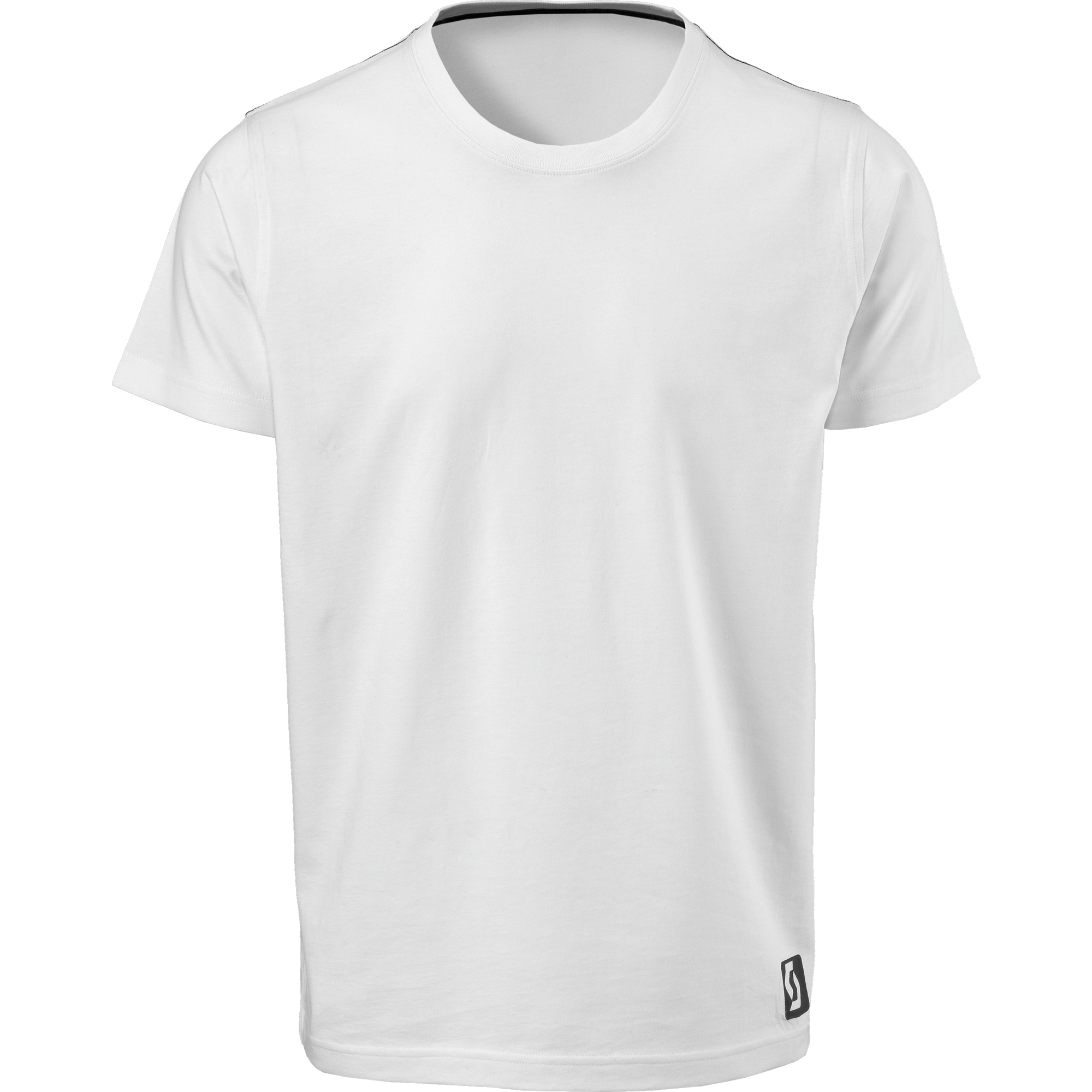 Casual white tee with a relaxed vibe