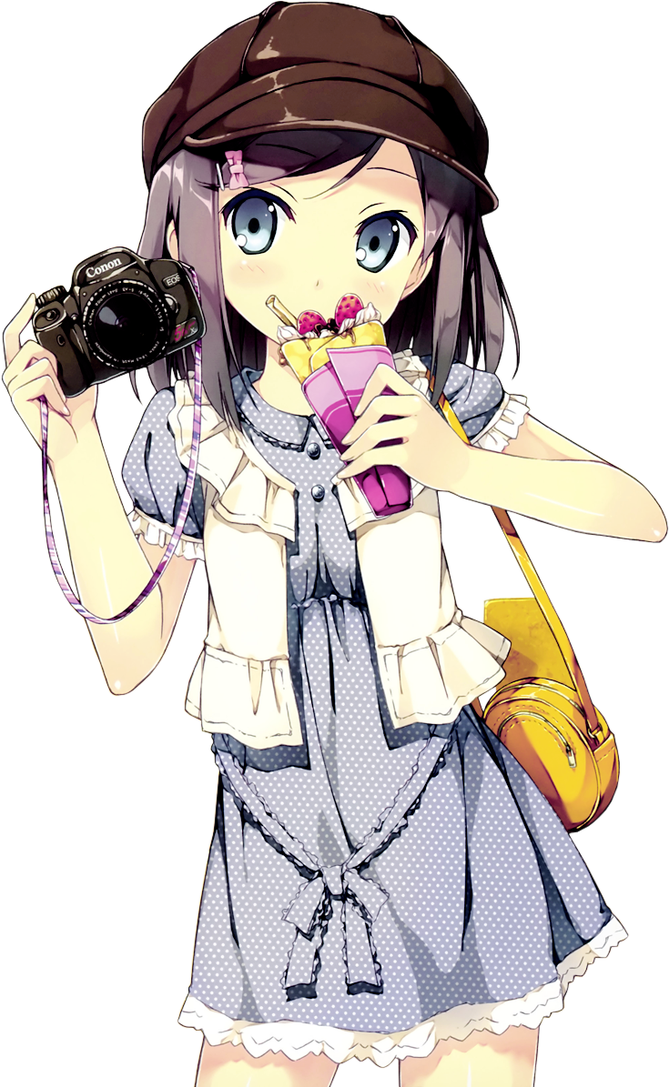 Anime Girl Clipart PNG Image