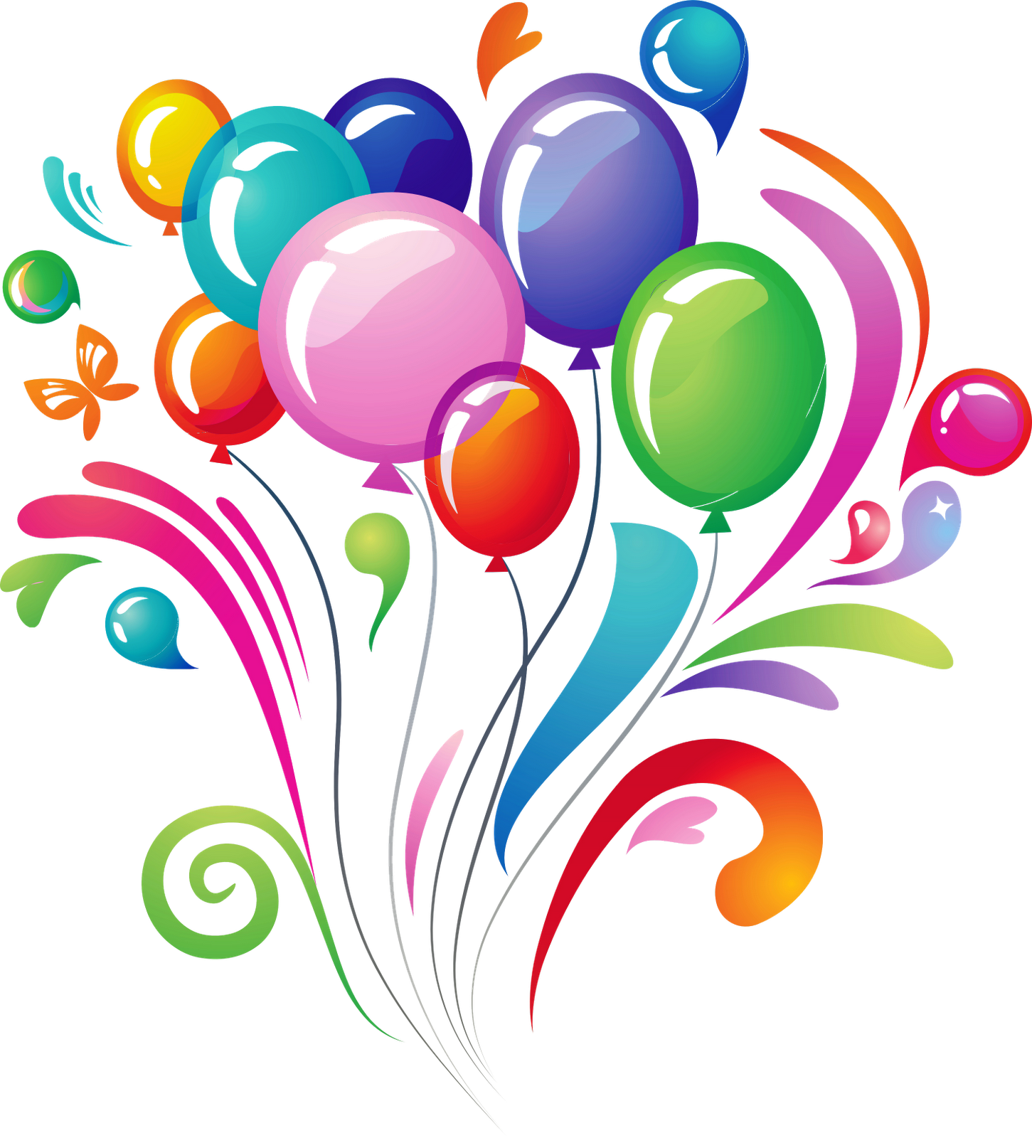 Balloons Transparent PNG Image