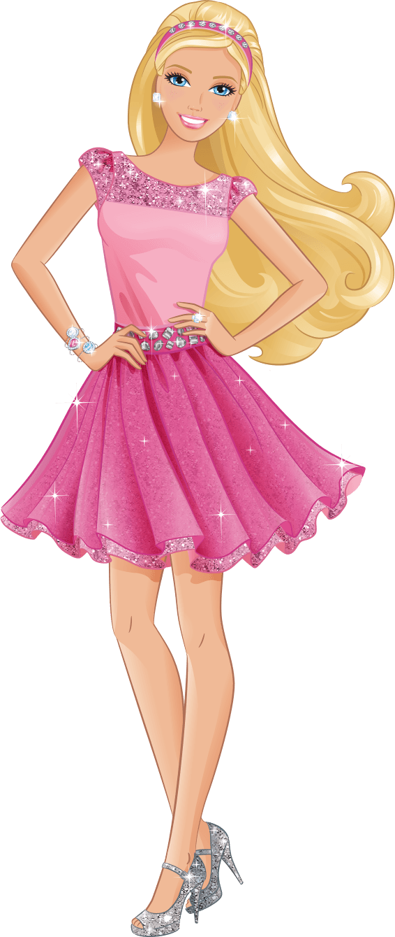 Barbie Clipart PNG Image