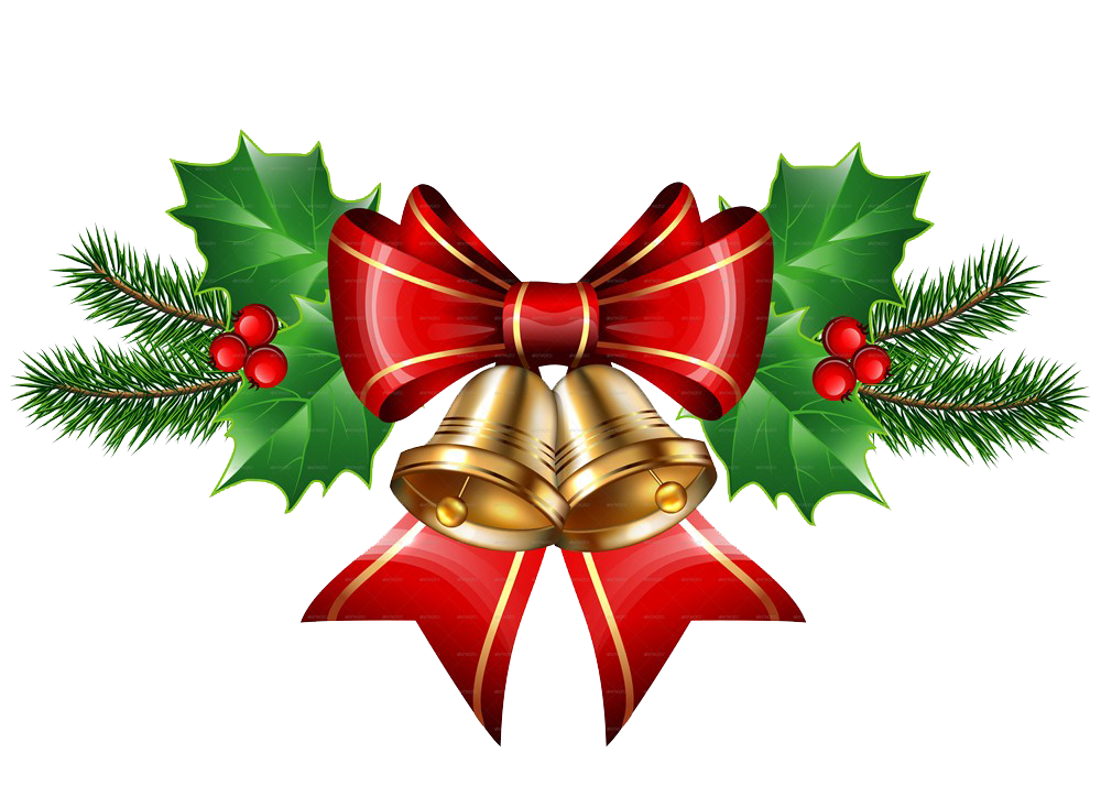 Christmas Bell Transparent PNG Image
