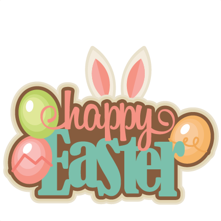 Happy Easter Clipart PNG Image