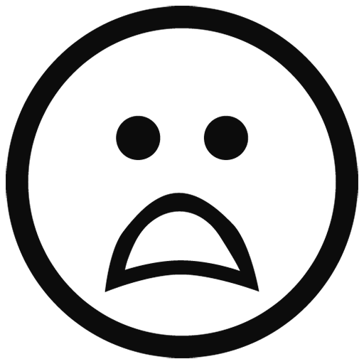 Black Outline Emoji Free Transparent Image HQ PNG Image