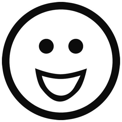 Black Outline Emoji PNG Download Free PNG Image