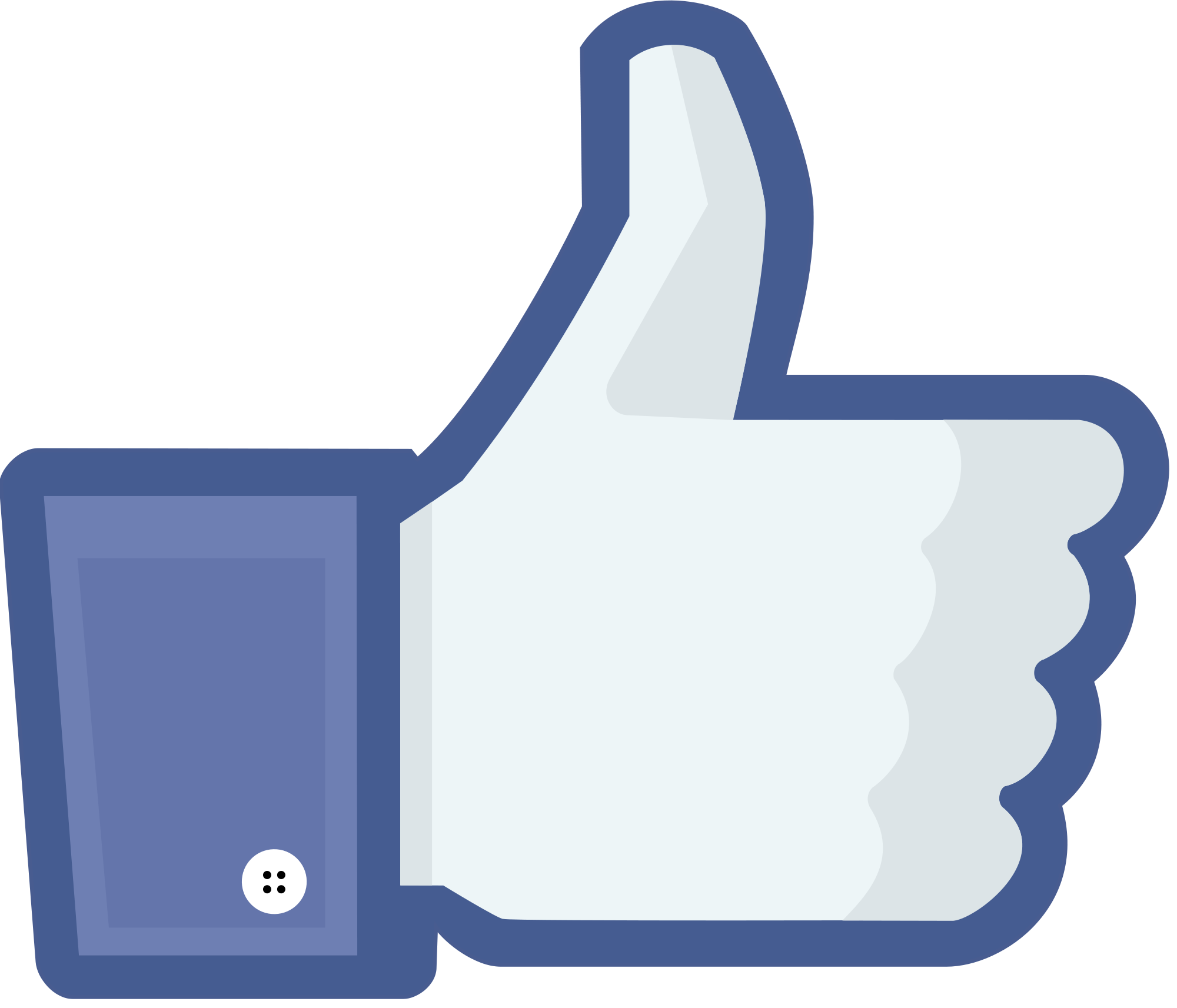 Facebook Like Clipart PNG Image
