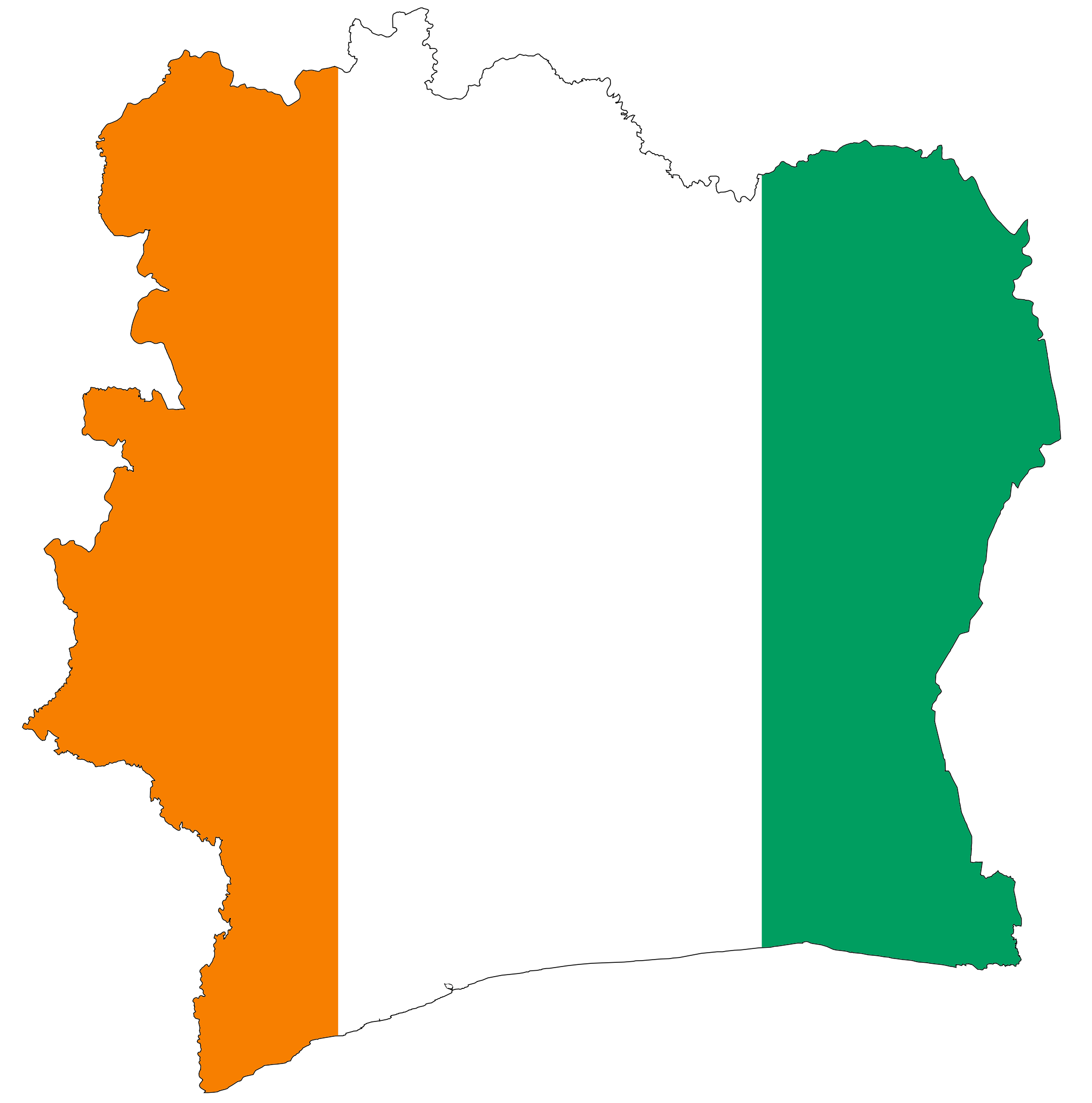Ivory Coast Flag Download Png PNG Image