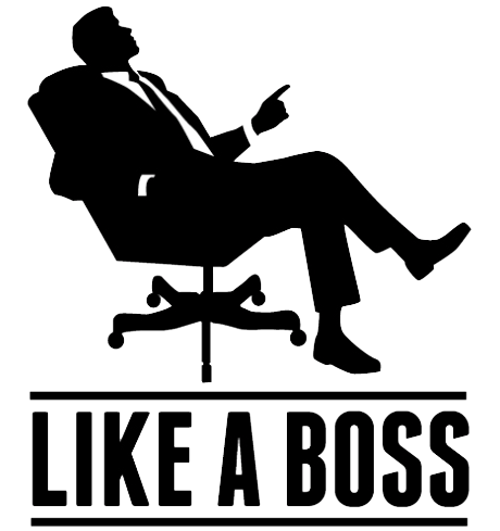 Like A Boss Transparent Background PNG Image