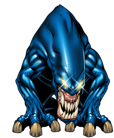 Blue Monster Clipart PNG Image