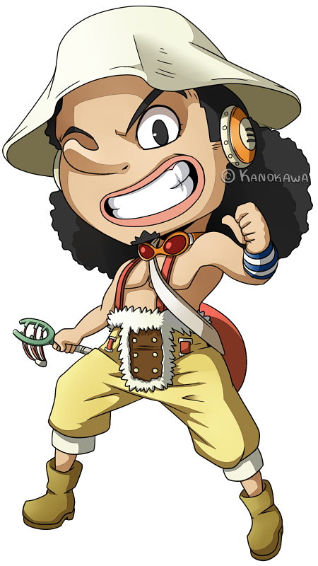 One Piece Chibi Clipart PNG Image