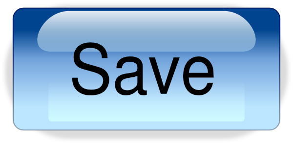 Save Button Clipart PNG Image