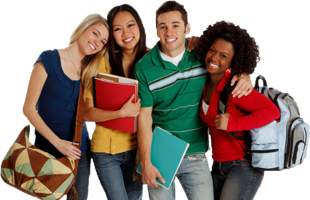 Students Learning File PNG Image