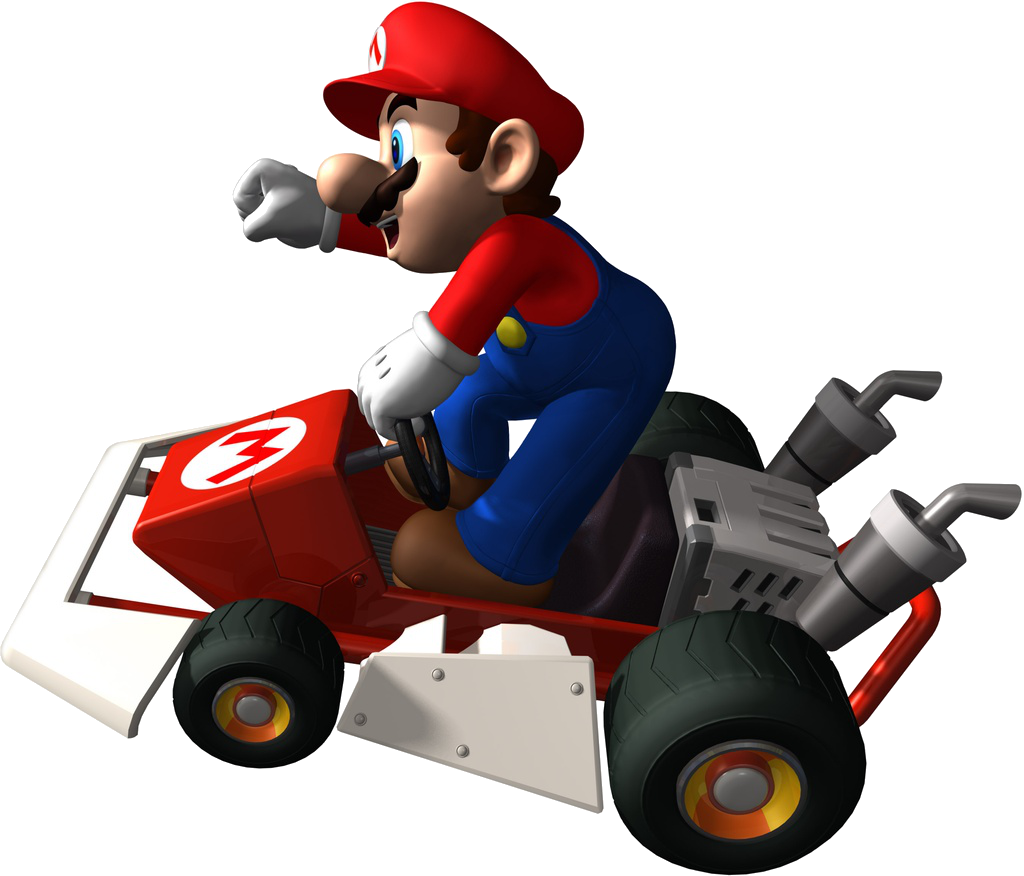 Super Mario Kart Transparent Image PNG Image