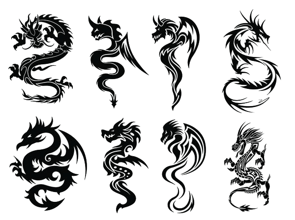 Tattoo Paper Chinese Dragon Free Transparent Image HD PNG Image
