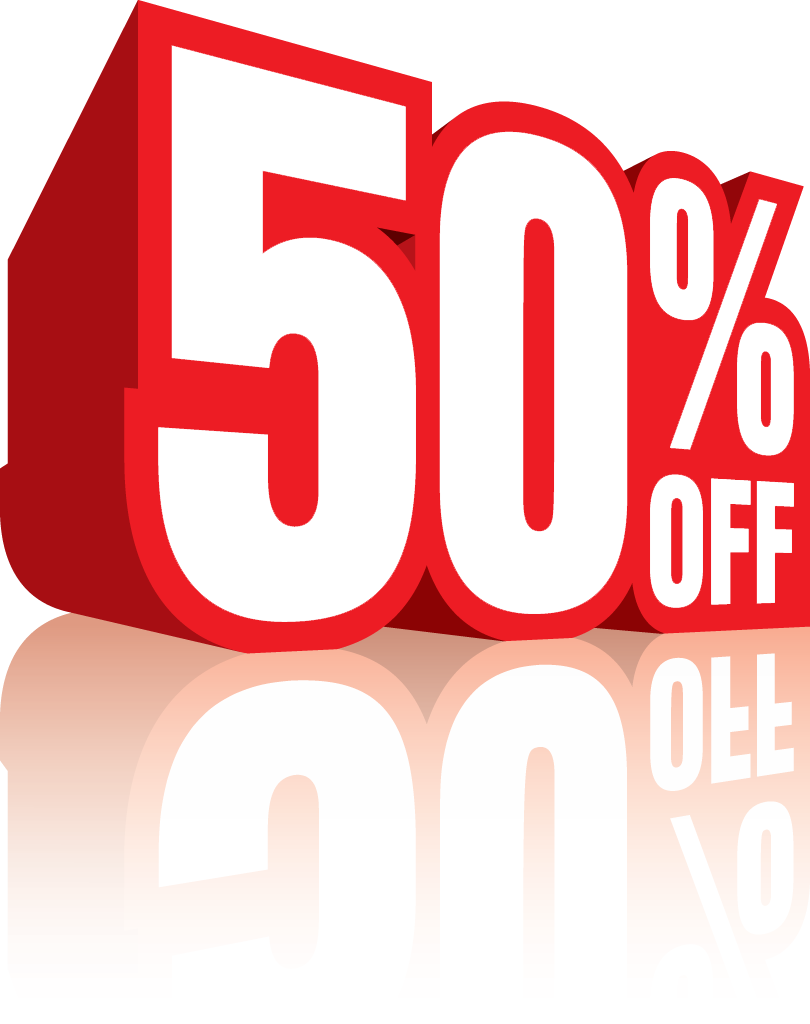 50 percent Off Png Picture PNG Image