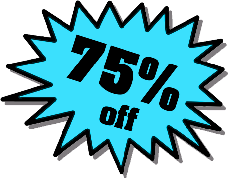 75 percent Off Picture PNG Image