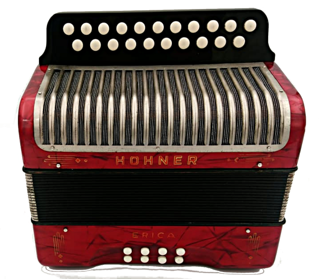 Red Accordion HQ Image Free PNG Image