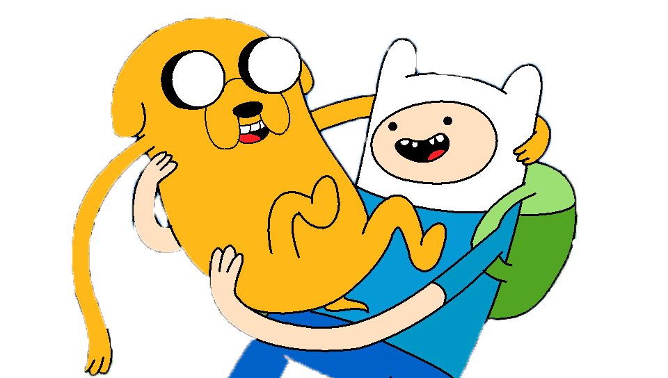 And Jake Adventure Finn Time PNG Image