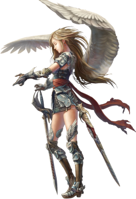 Angel Warrior Transparent PNG Image