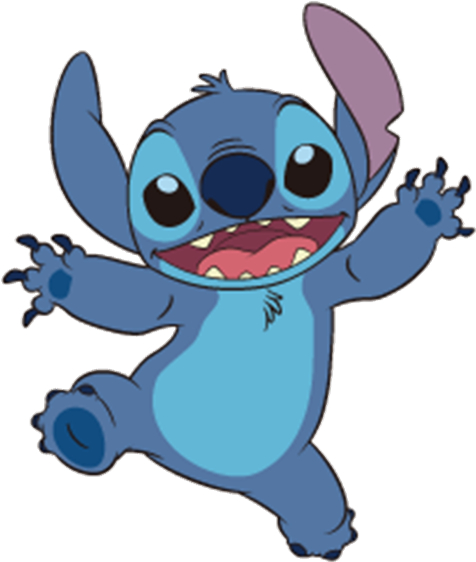 Blue Lilo Pelekai Stitch Cartoon Download HD PNG PNG Image