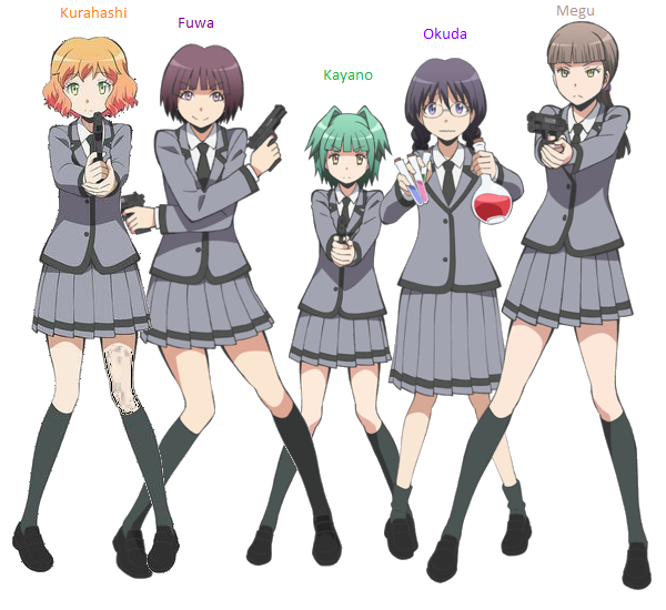 Classroom Assassination Characters Free Download PNG HQ PNG Image