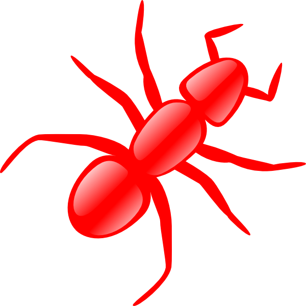 Ant Vector Free Clipart HD PNG Image