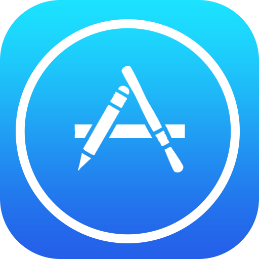 Blue Symbol Appstore Brand Area Download HQ PNG PNG Image