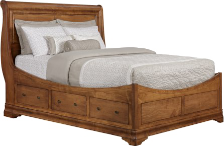 Sleigh Bed Picture PNG File HD PNG Image