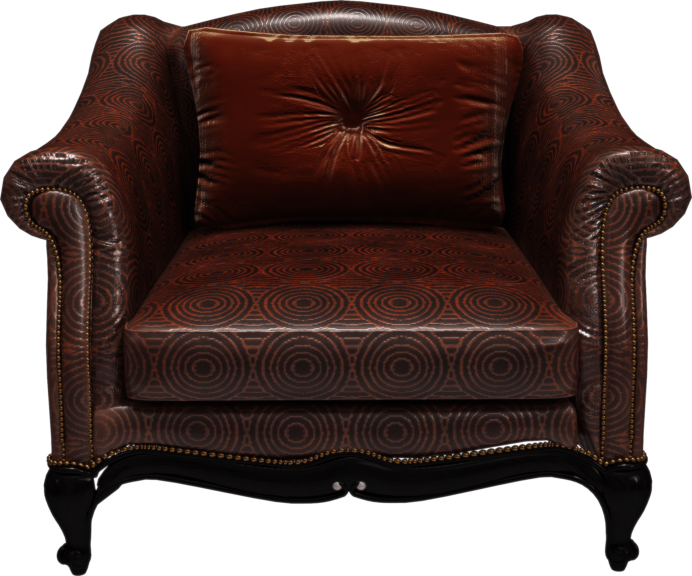 Brown Armchair Png Image PNG Image