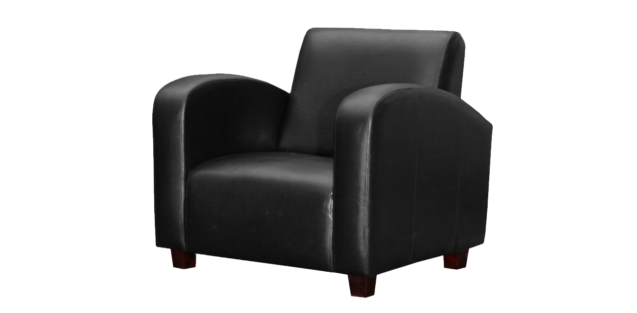 Black Armchair Png Image PNG Image
