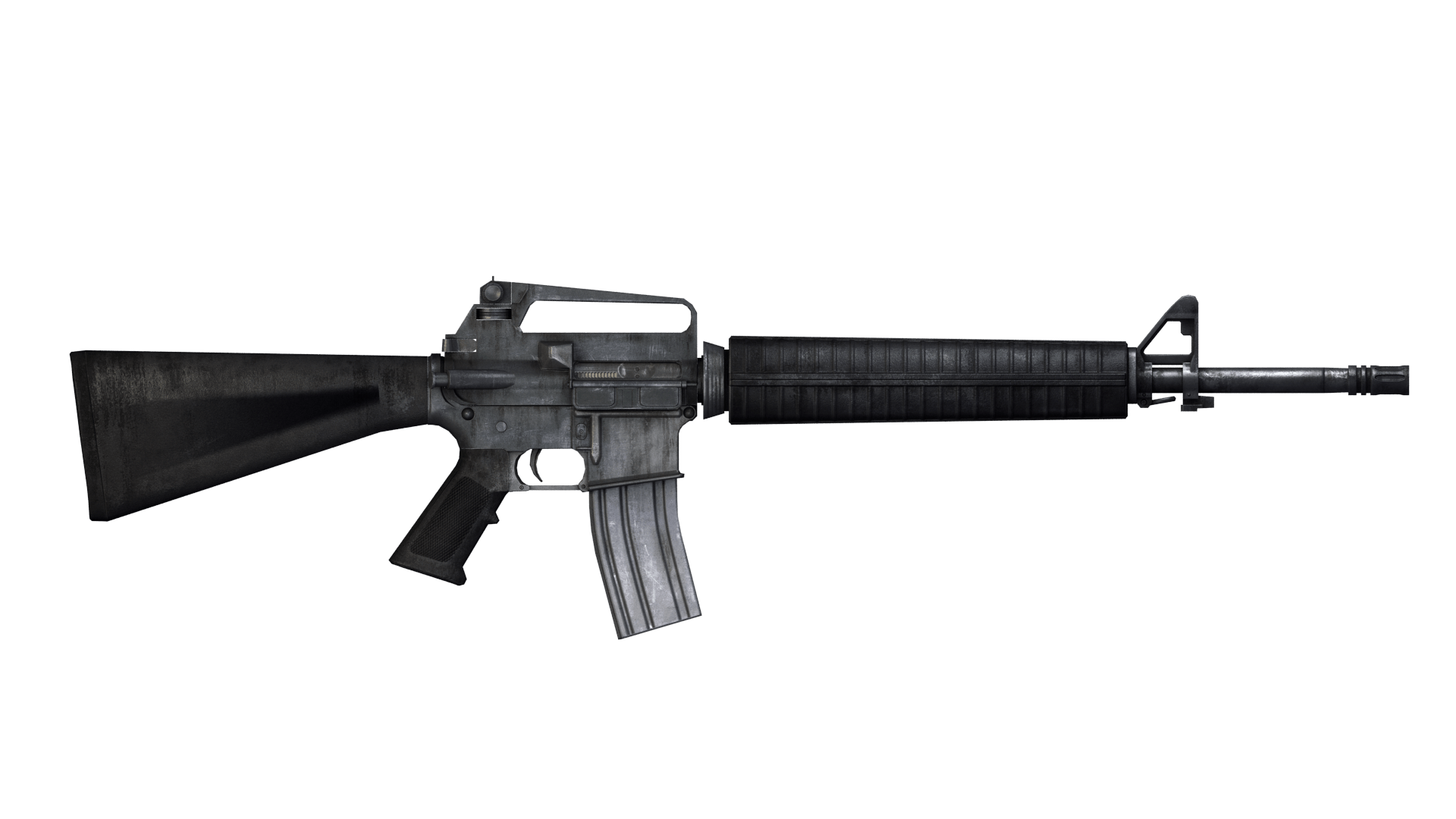 M16 Usa Assault Rifle Png PNG Image