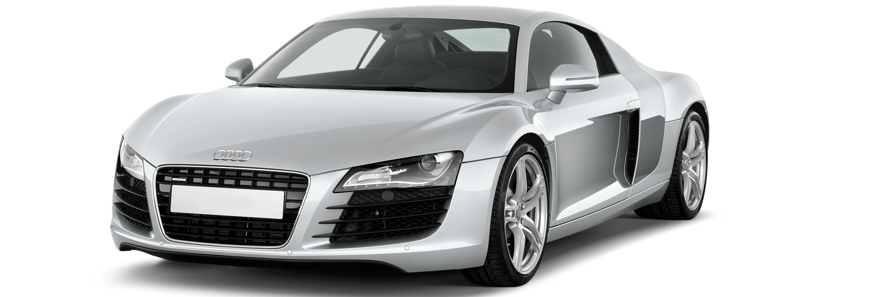 White Audi R8 Png Image PNG Image