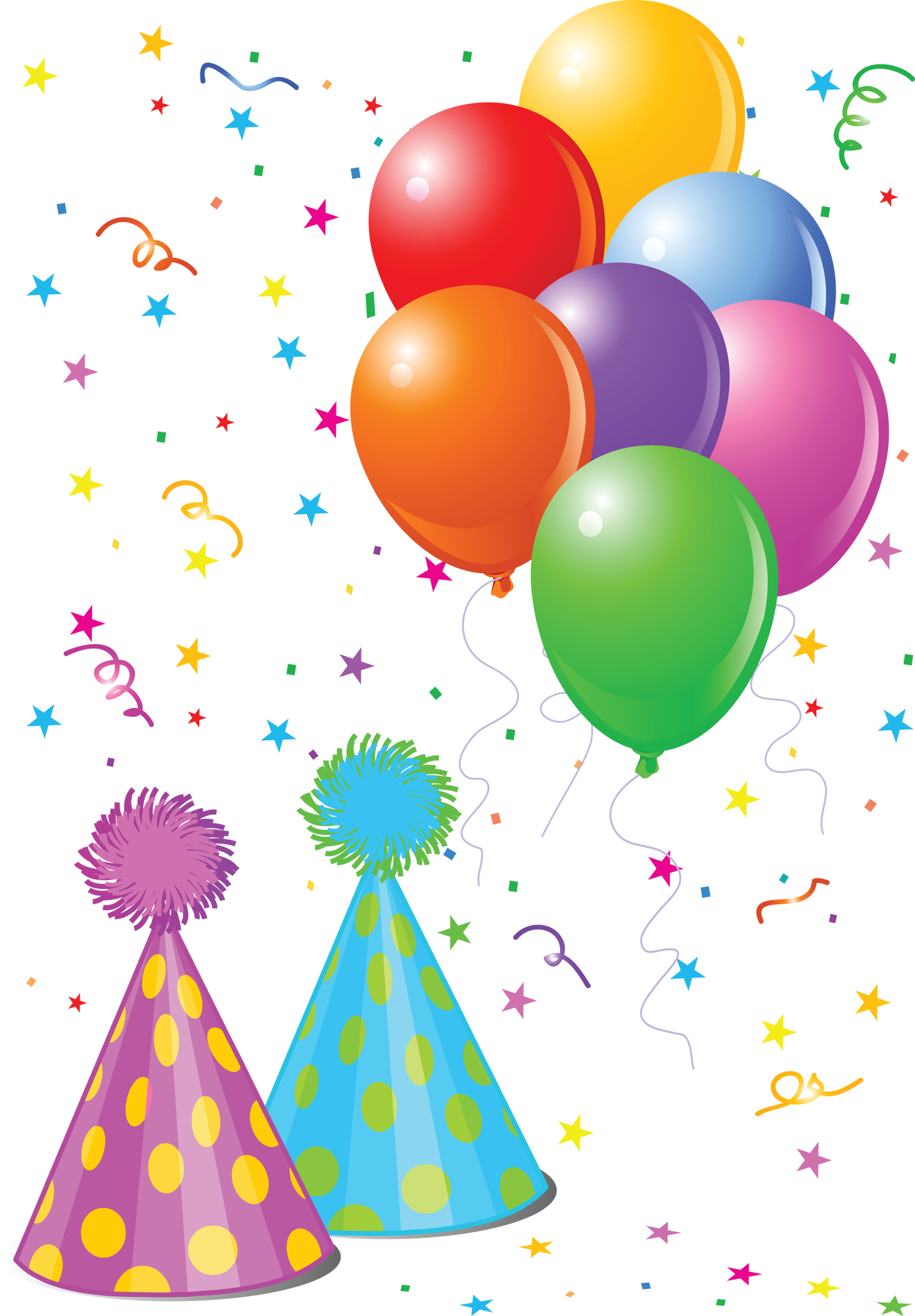 Party Balloon Birthday Cap PNG Download Free PNG Image