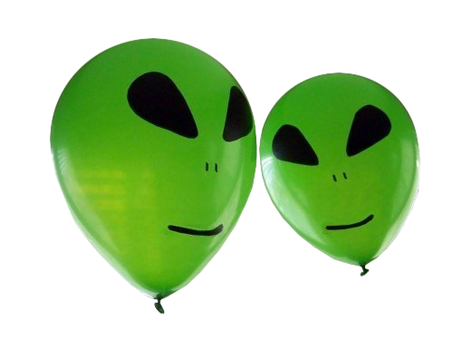 Balloon Birthday Green Download HQ PNG Image