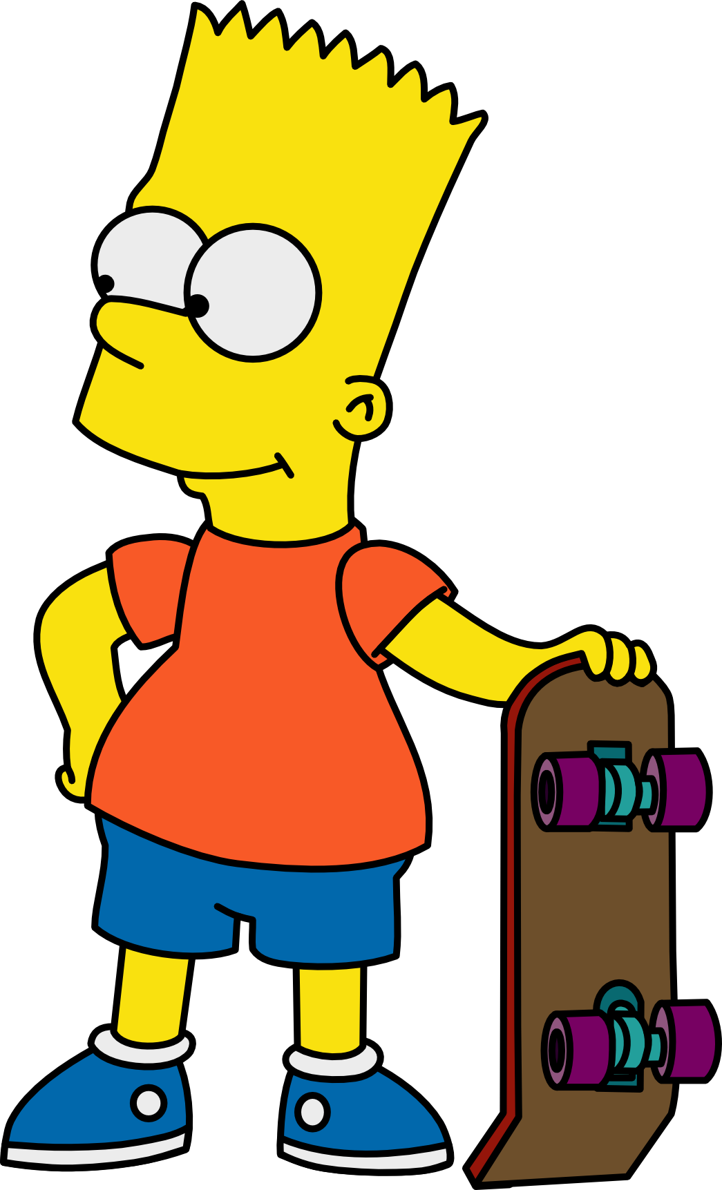 Bart Simpson Transparent PNG Image