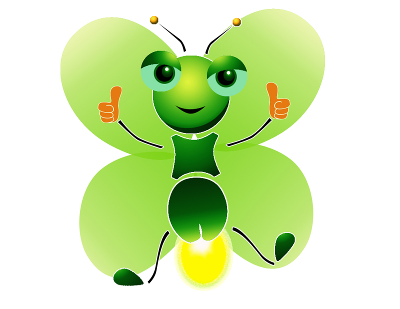 Butterfly Light Leaf Cartoon Free Download PNG HQ PNG Image