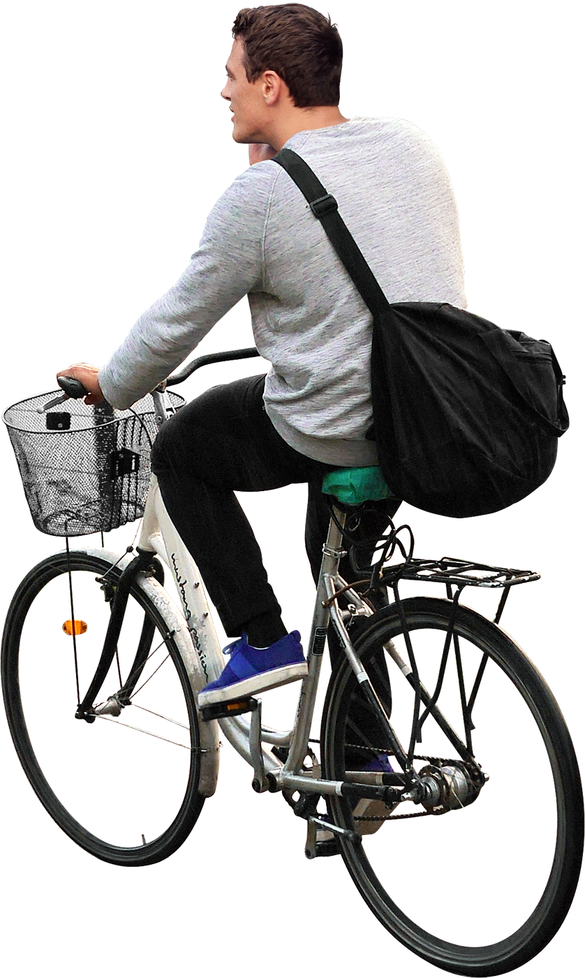 Bike Ride Transparent Background PNG Image