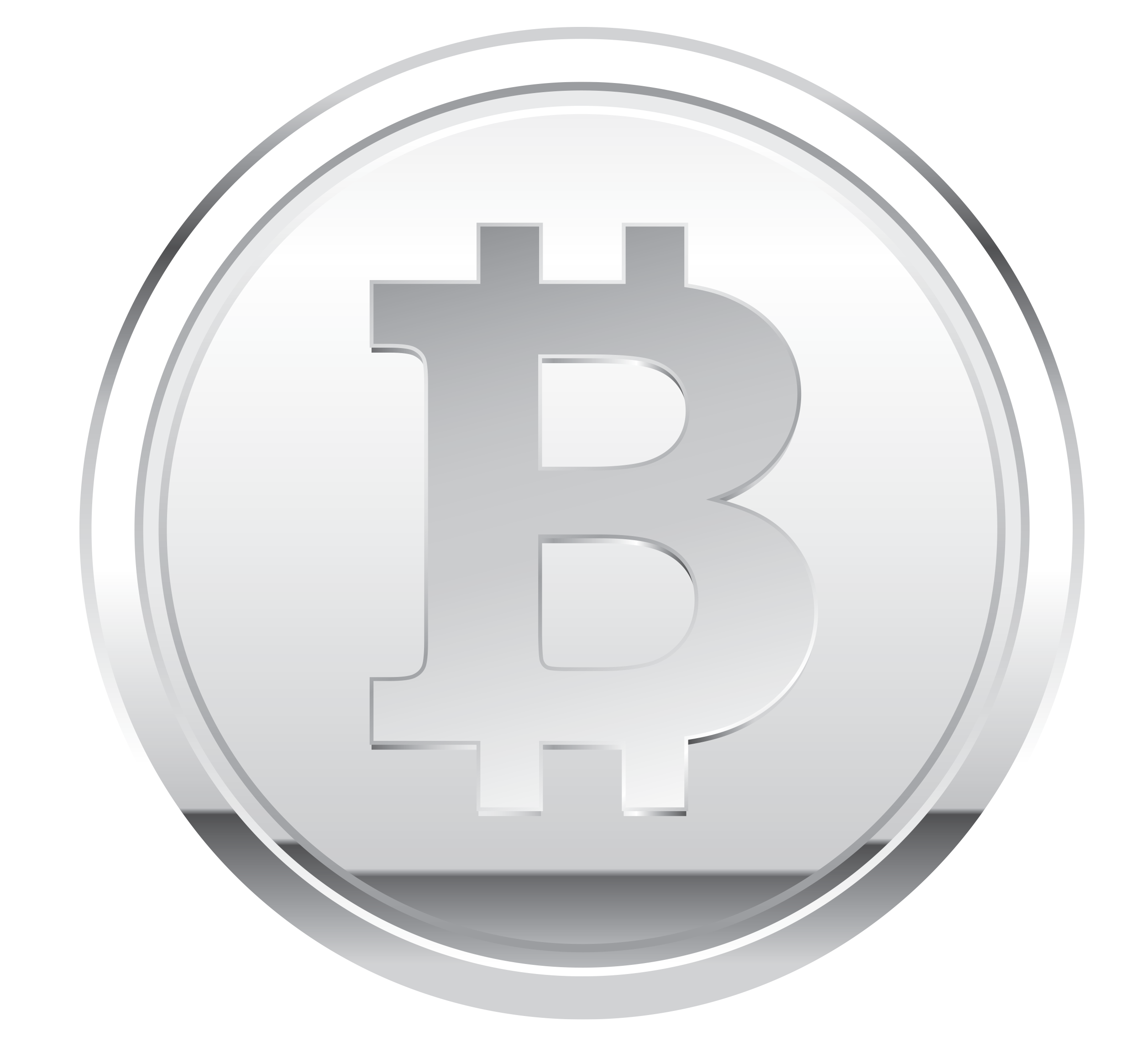 Offering Initial Bitcoin Cryptocurrency Ethereum Coin Silver PNG Image