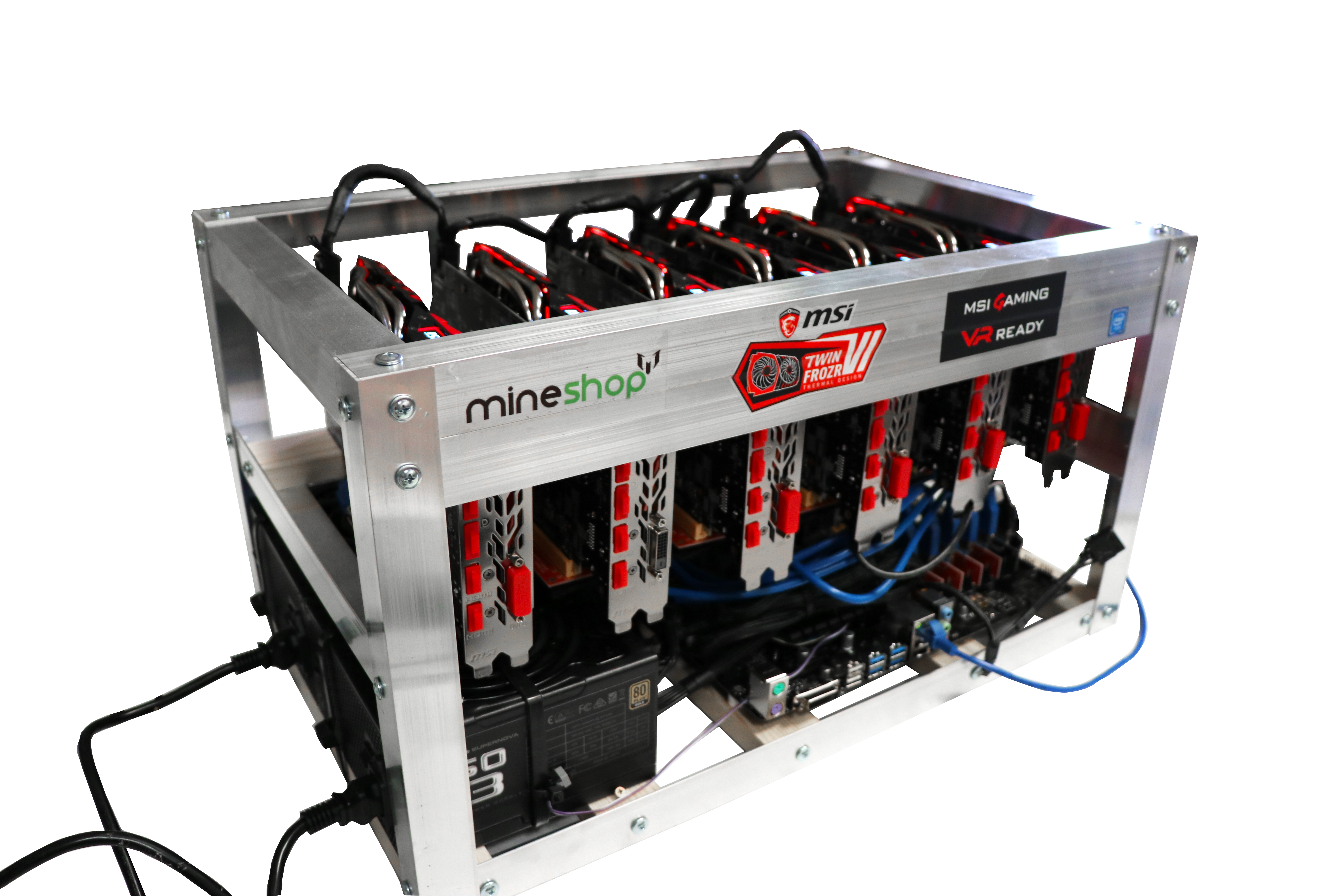 Cryptocurrency Rig Mining Ethereum Bitcoin Free Photo PNG PNG Image