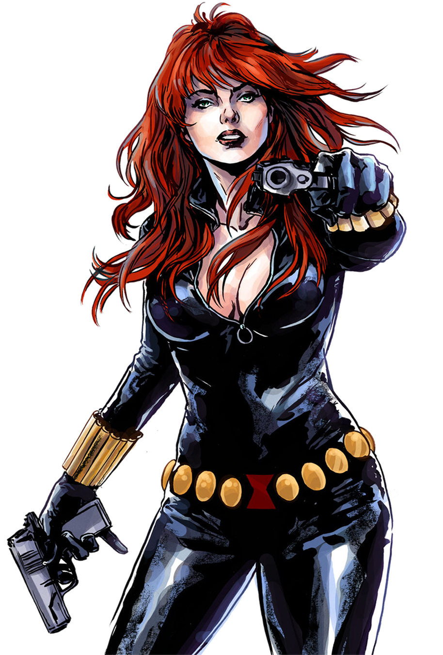 Black Widow Clipart PNG Image