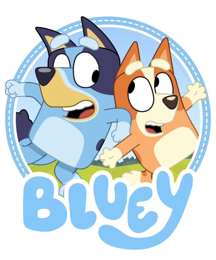 Bluey Pic Cartoon Free Clipart HD PNG Image