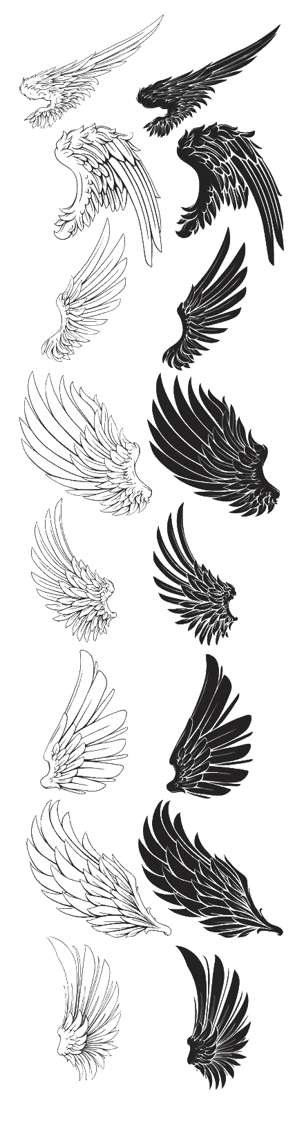 Eagle Feather Drawing Wings Brush Free Download PNG HQ PNG Image