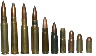 Transparent Gun Bullets PNG Image