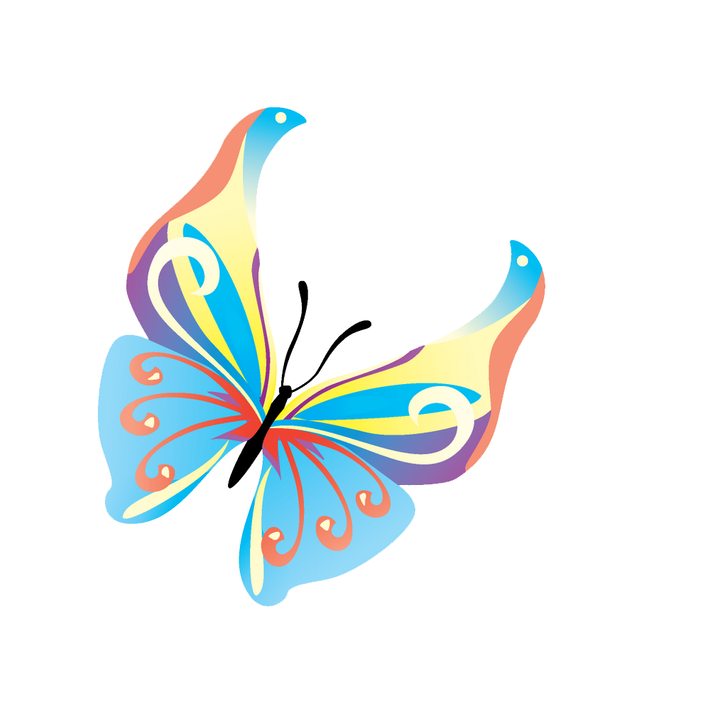 Butterflies Vector Transparent Background PNG Image
