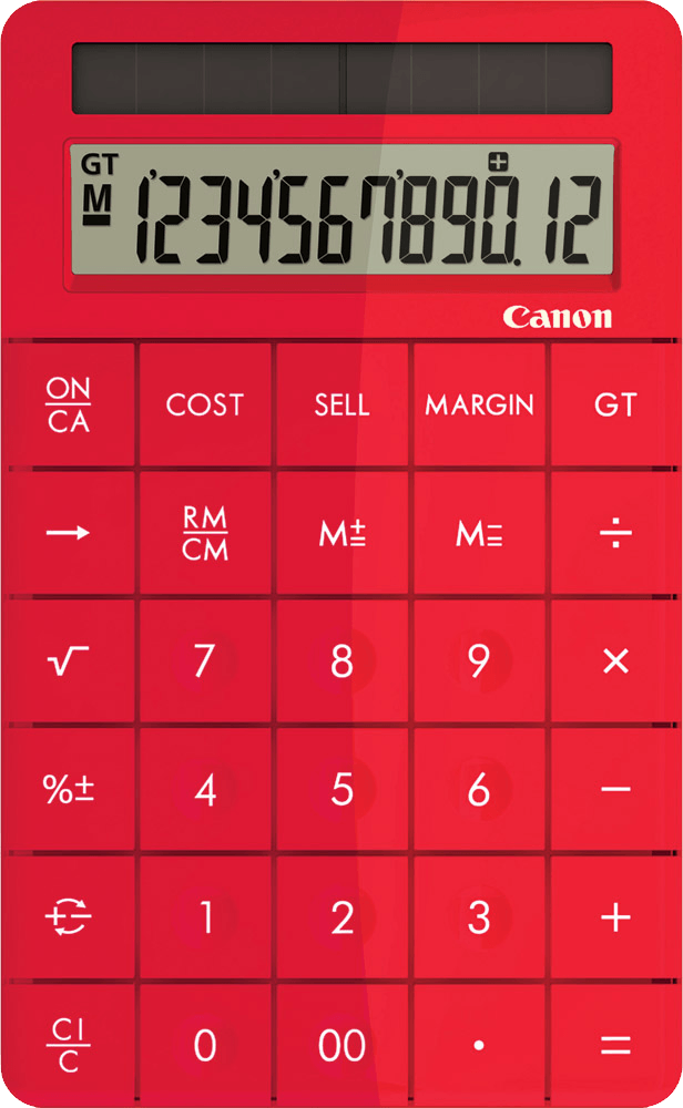 Red Calculator Png Image PNG Image
