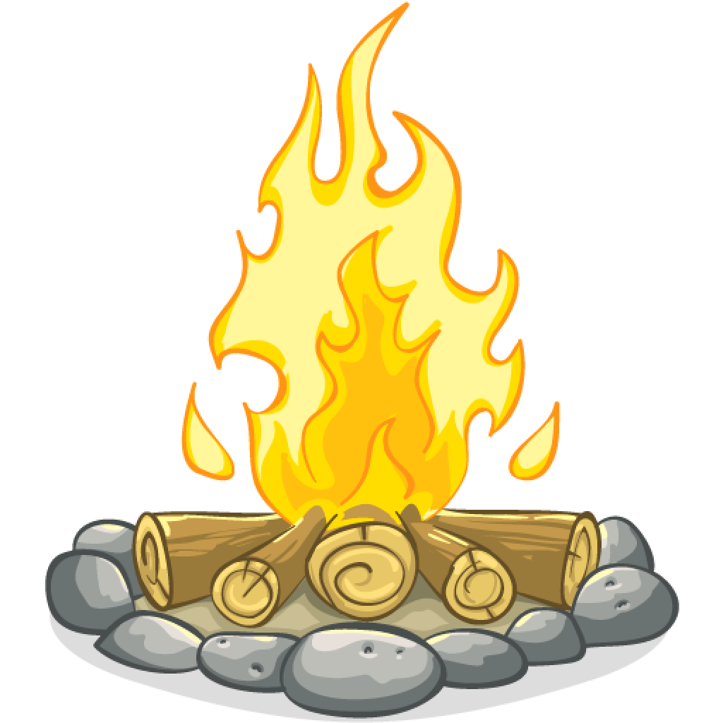 Campfire File PNG Image