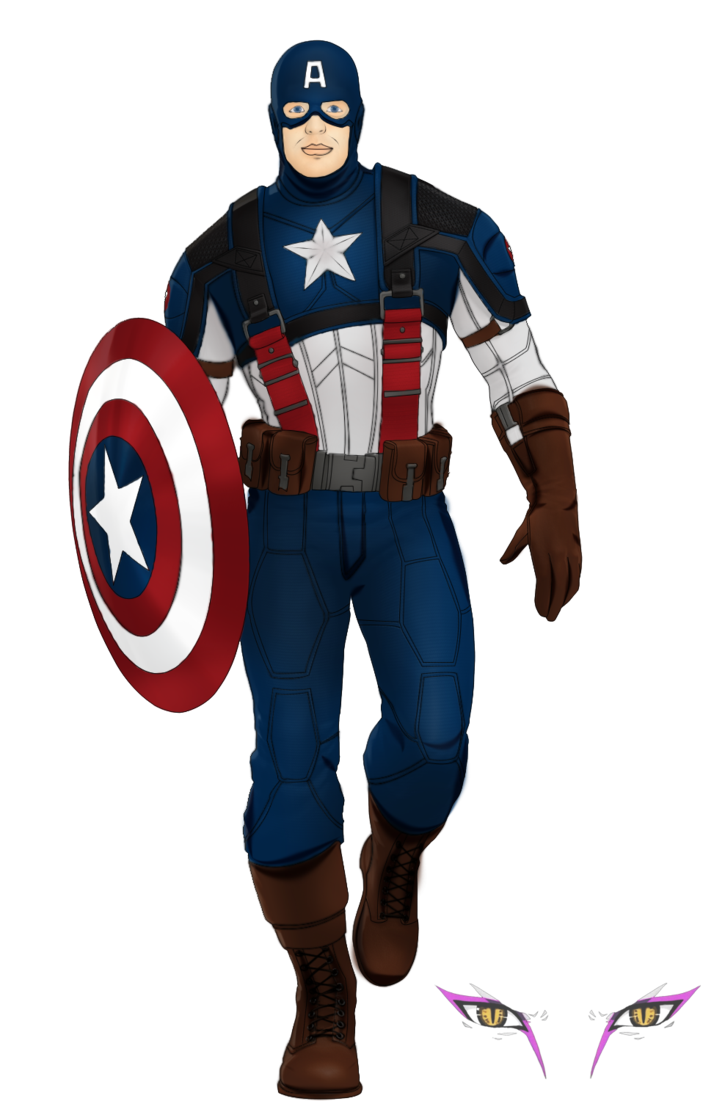 America Superhero Outerwear Thor Silhouette Captain PNG Image