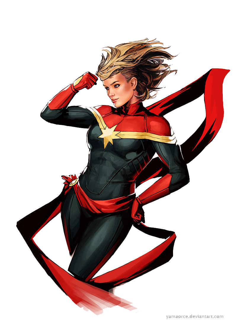 Captain Marvel Transparent Image PNG Image