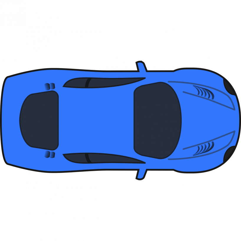 Car Top Vector View Download Free Image PNG Image