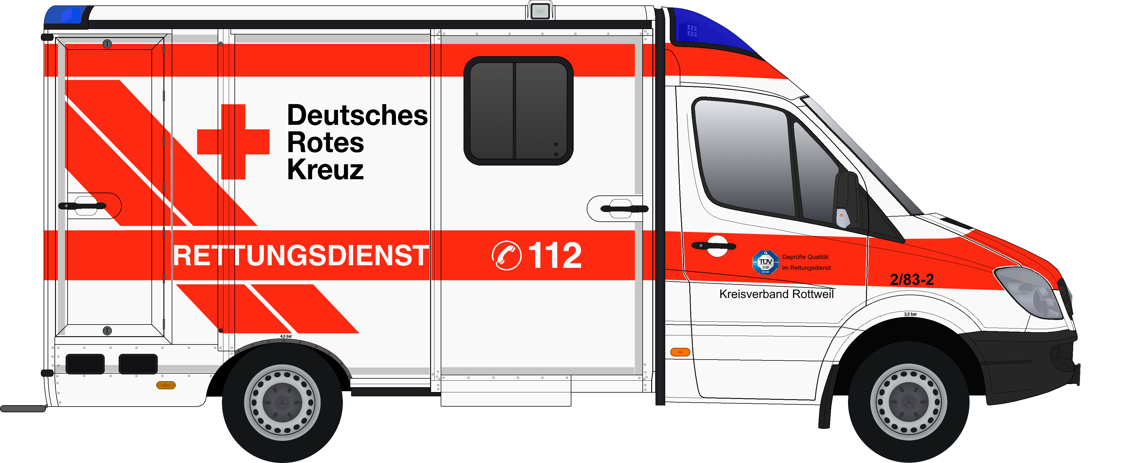 Emergency Service Ambulance Rettungswagen Motor Vehicle PNG Image